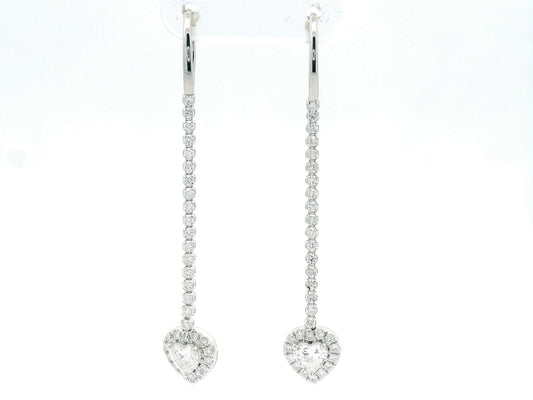Valira Halo Diamond Chandelier Earring
