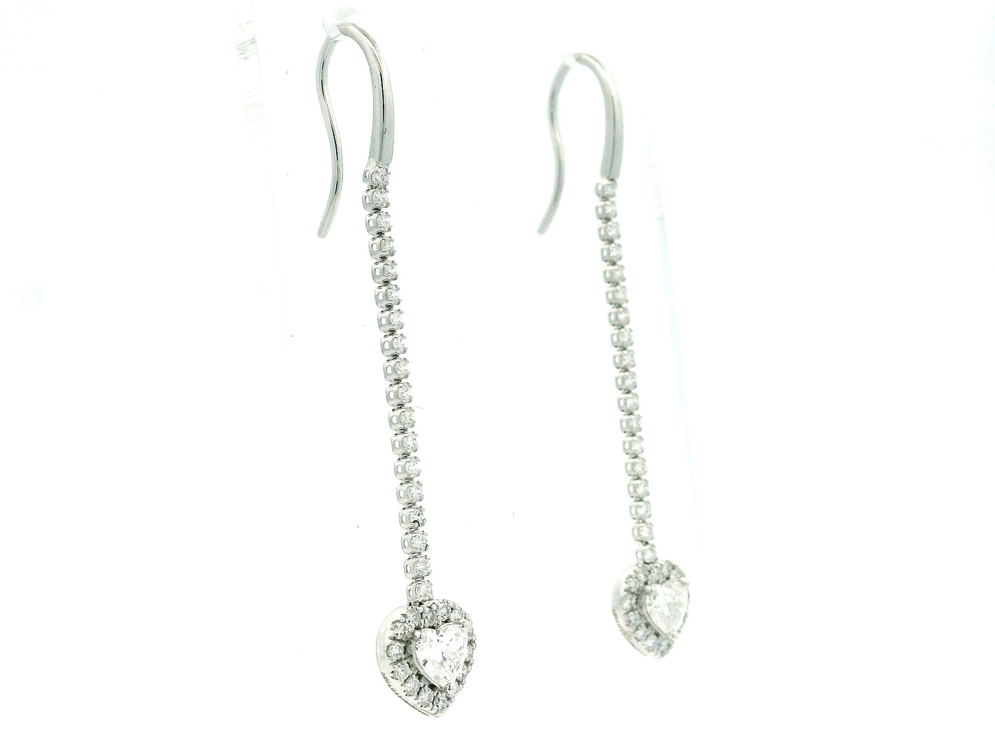 Valira Halo Diamond Chandelier Earring