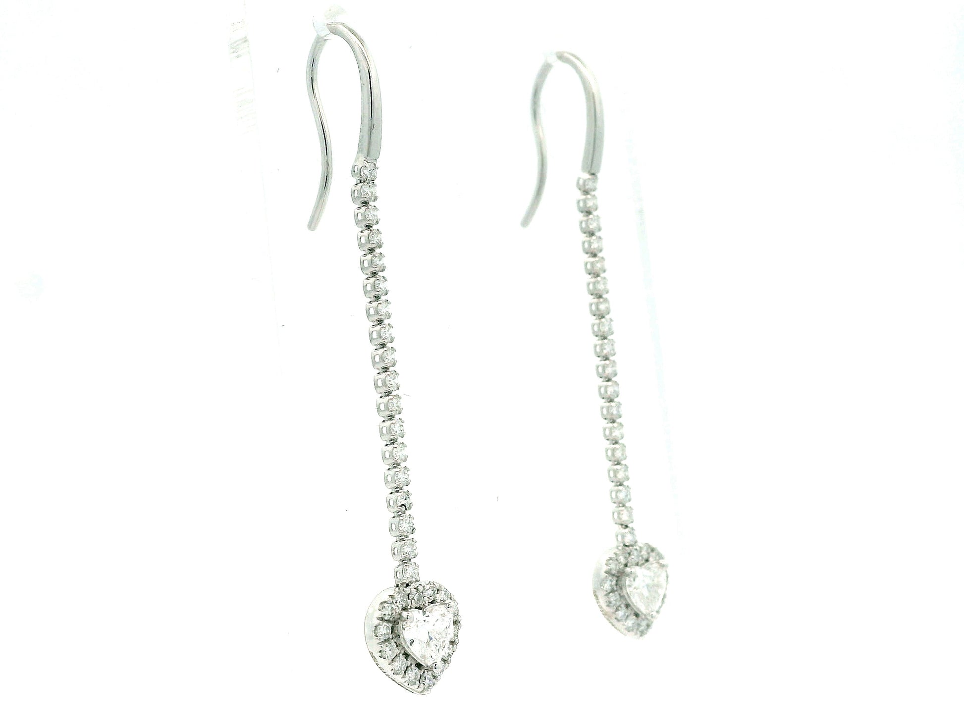Valira Halo Diamond Chandelier Earring