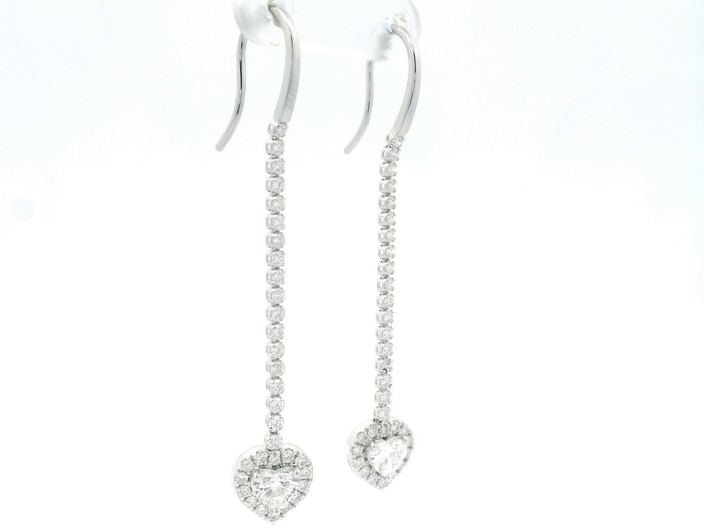 Valira Halo Diamond Chandelier Earring