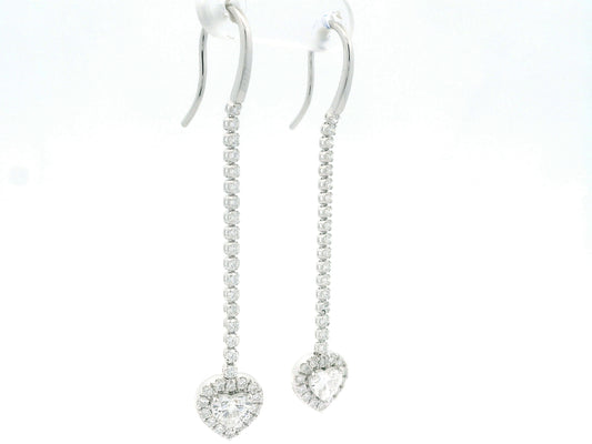 Valira Halo Diamond Chandelier Earring