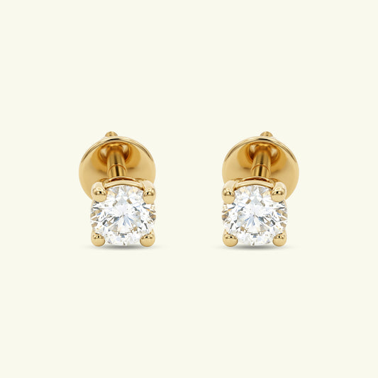 Alenor Diamond Stud Earrings