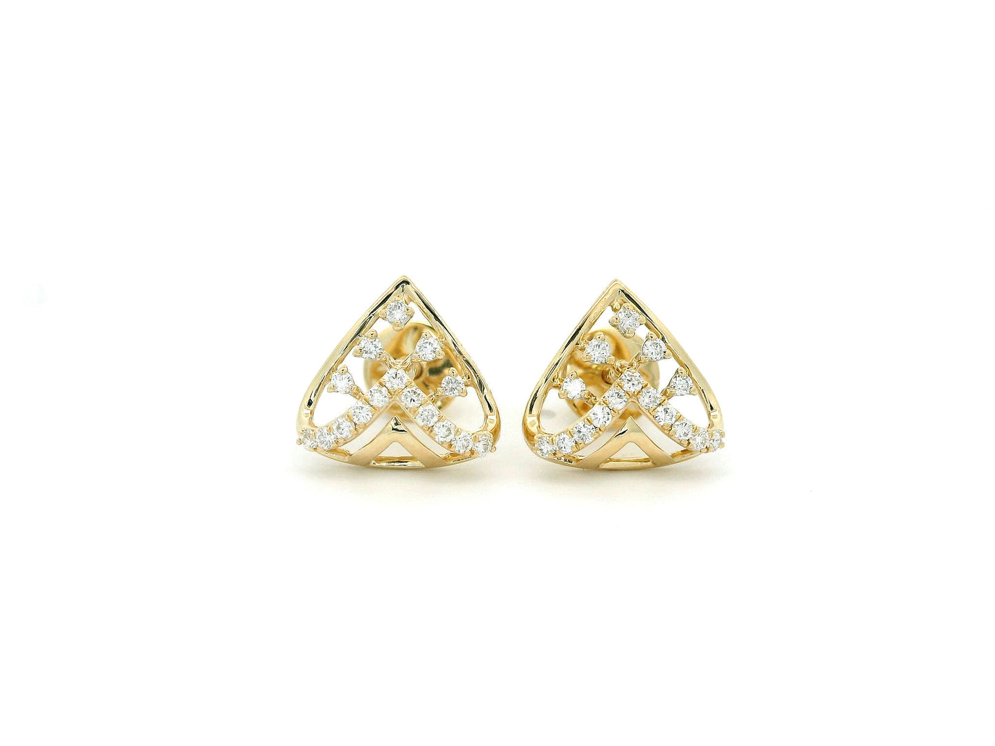 Silma Diamond Stud Earrings