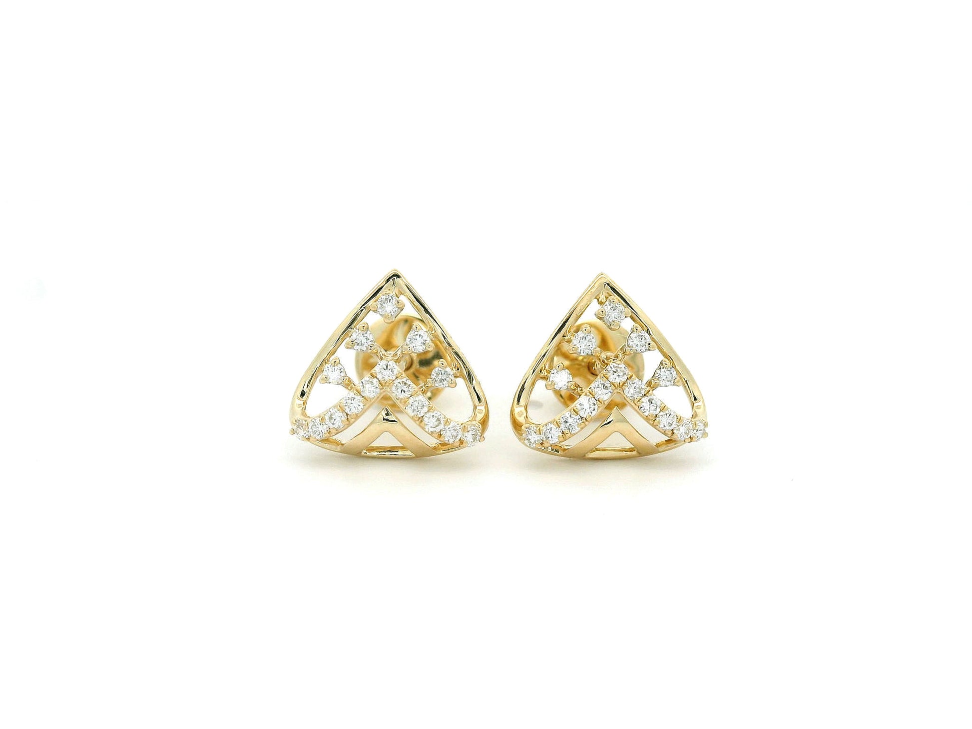 Silma Diamond Stud Earrings