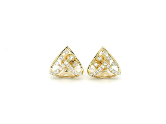 Silma Diamond Stud Earrings