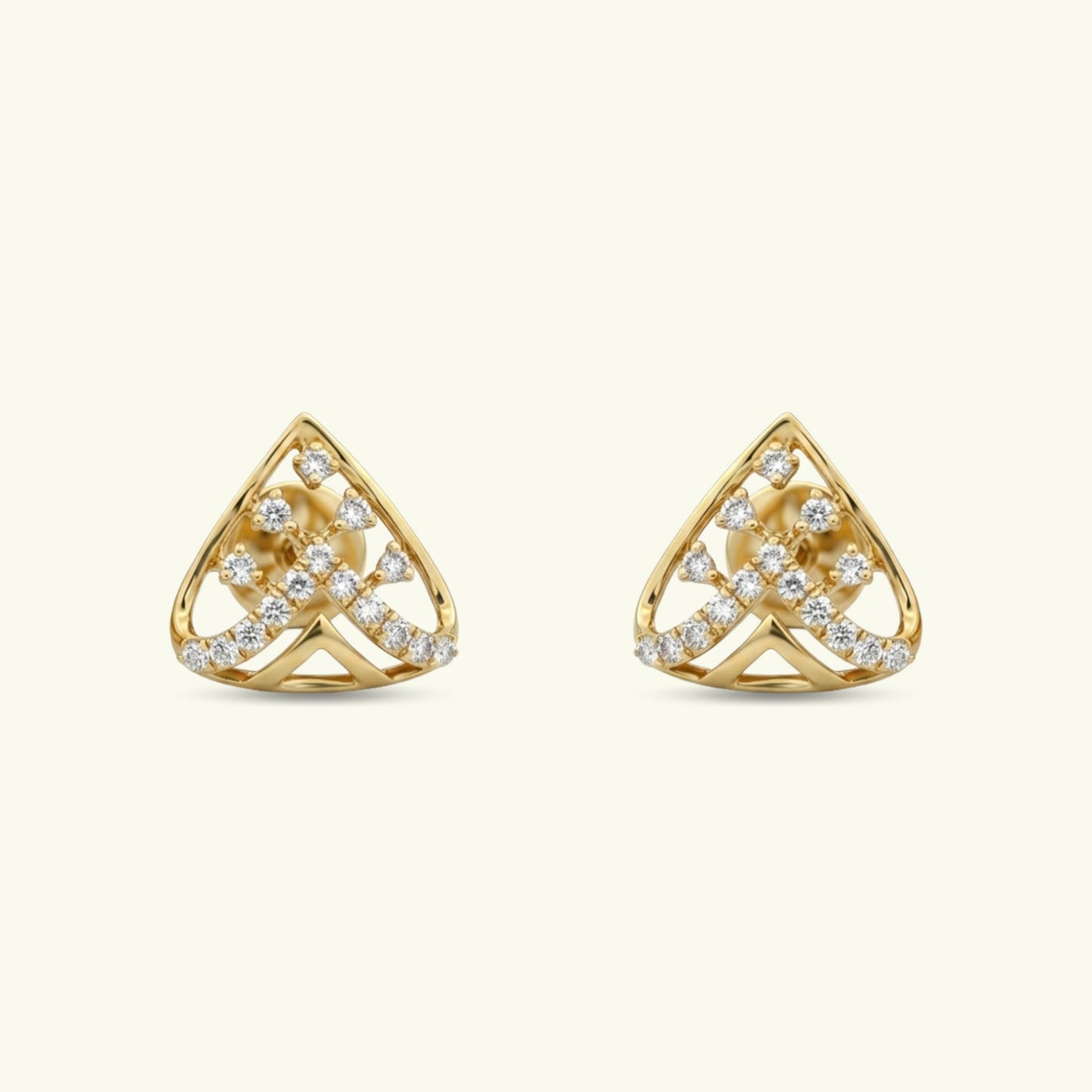 Silma Diamond Stud Earrings