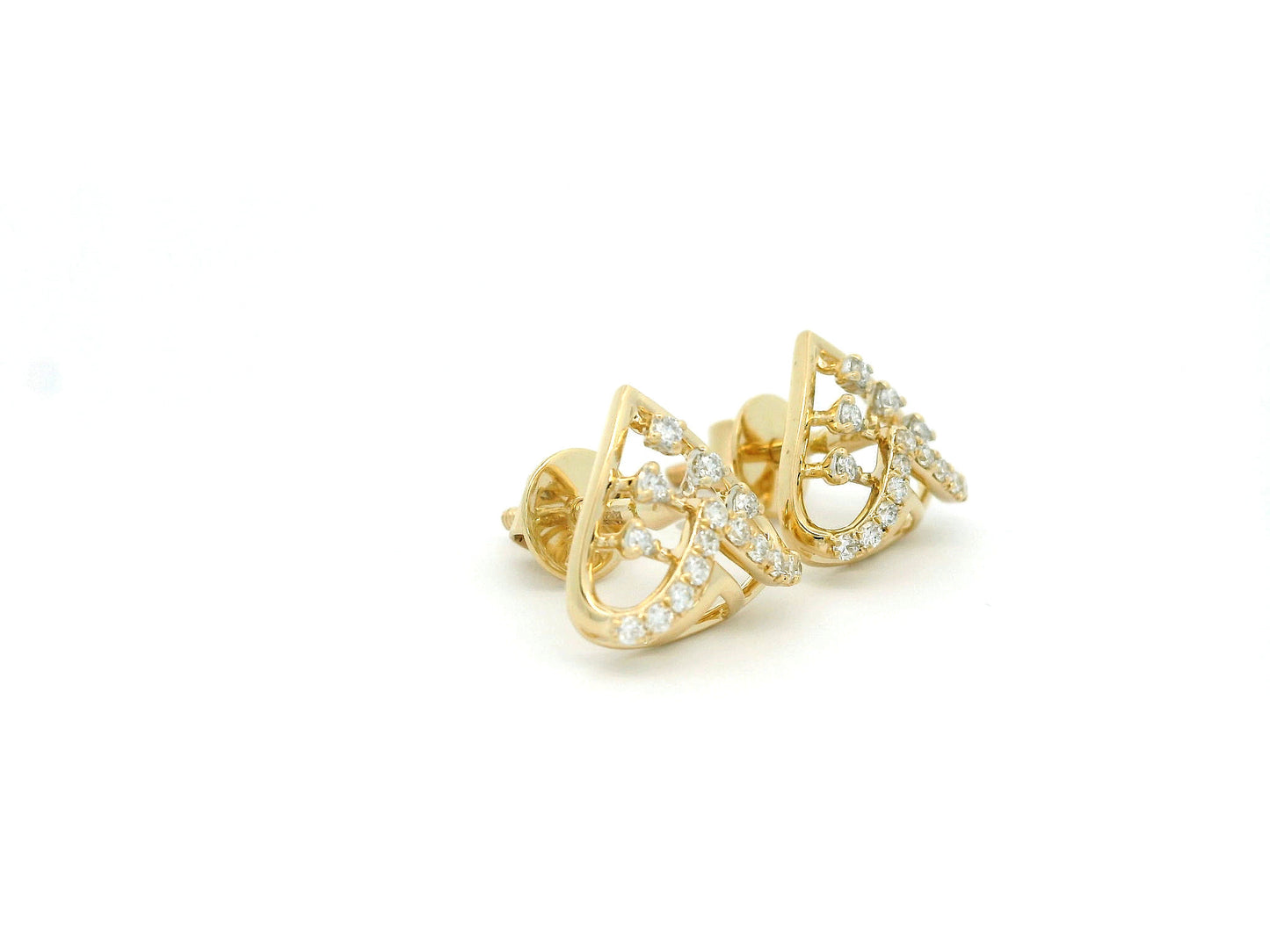 Silma Diamond Stud Earrings