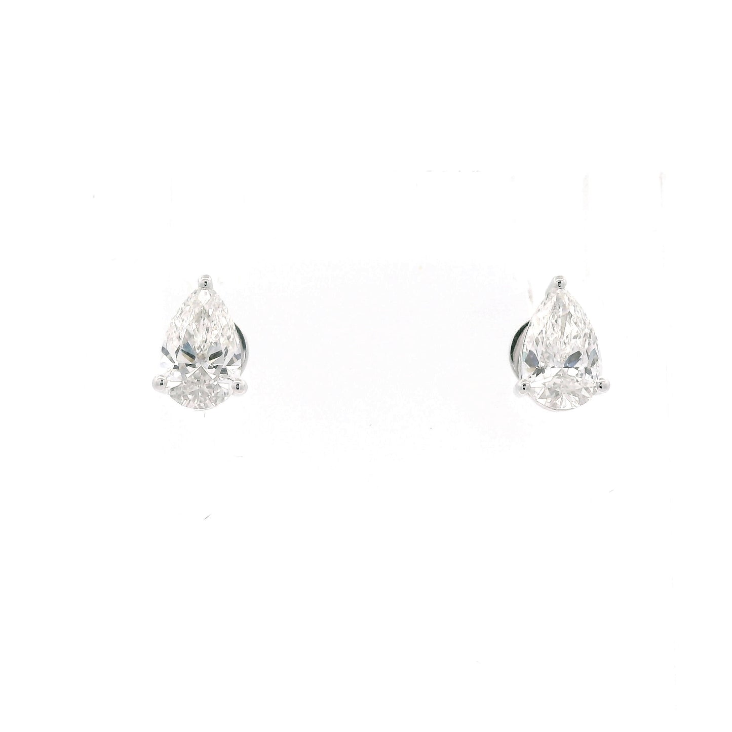 Solenne Solitaire Diamond Stud Earrings