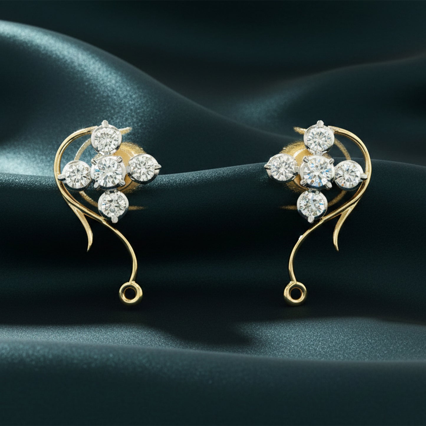 Evelynne Diamond Ear Climber