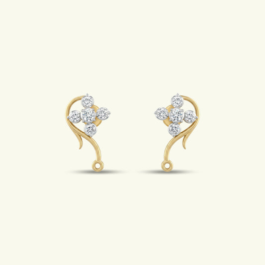 Evelynne Diamond Ear Climber