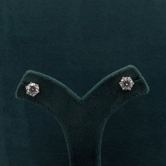 Alenya Solitaire Diamond Stud Earrings
