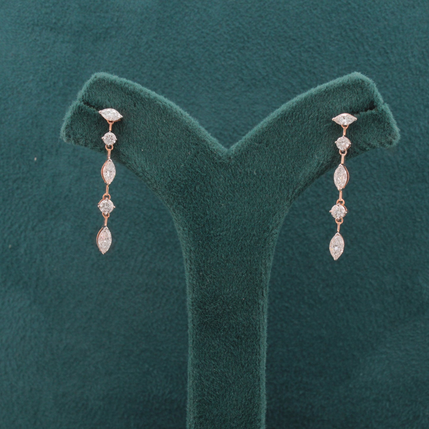 Auralis Bloom Diamond Chandelier Earrings