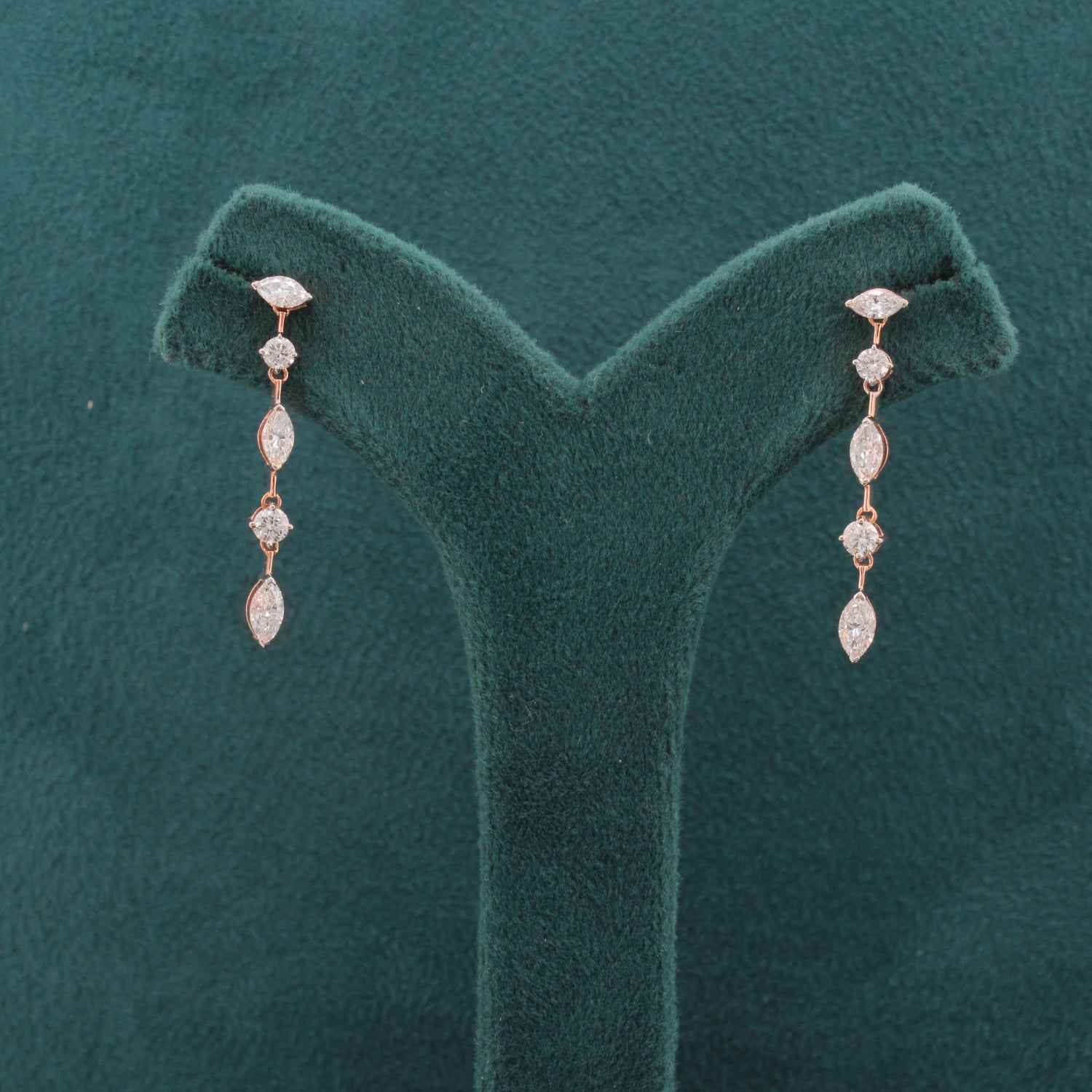 Auralis Bloom Diamond Chandelier Earrings