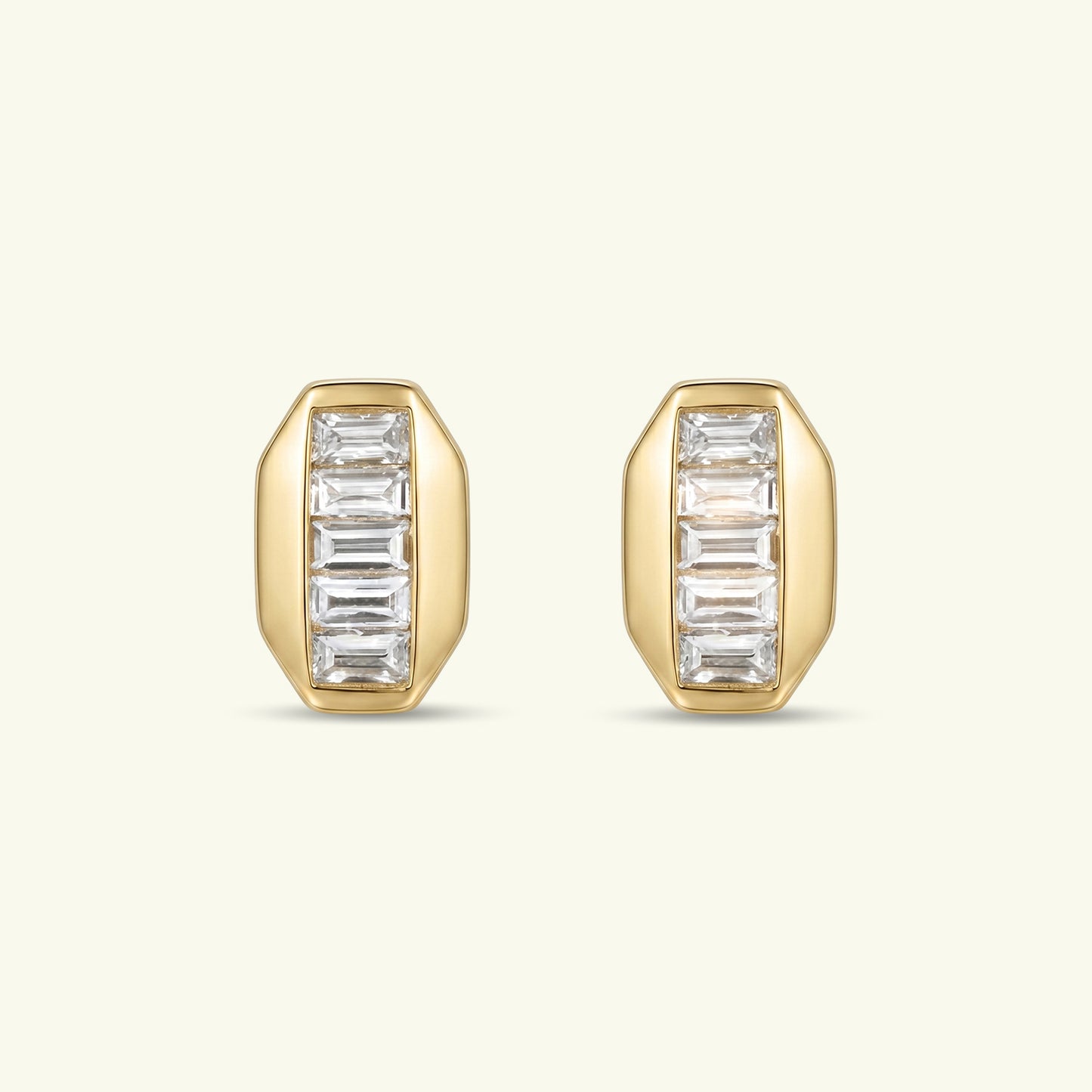 Lysha Diamond Stud Earrings