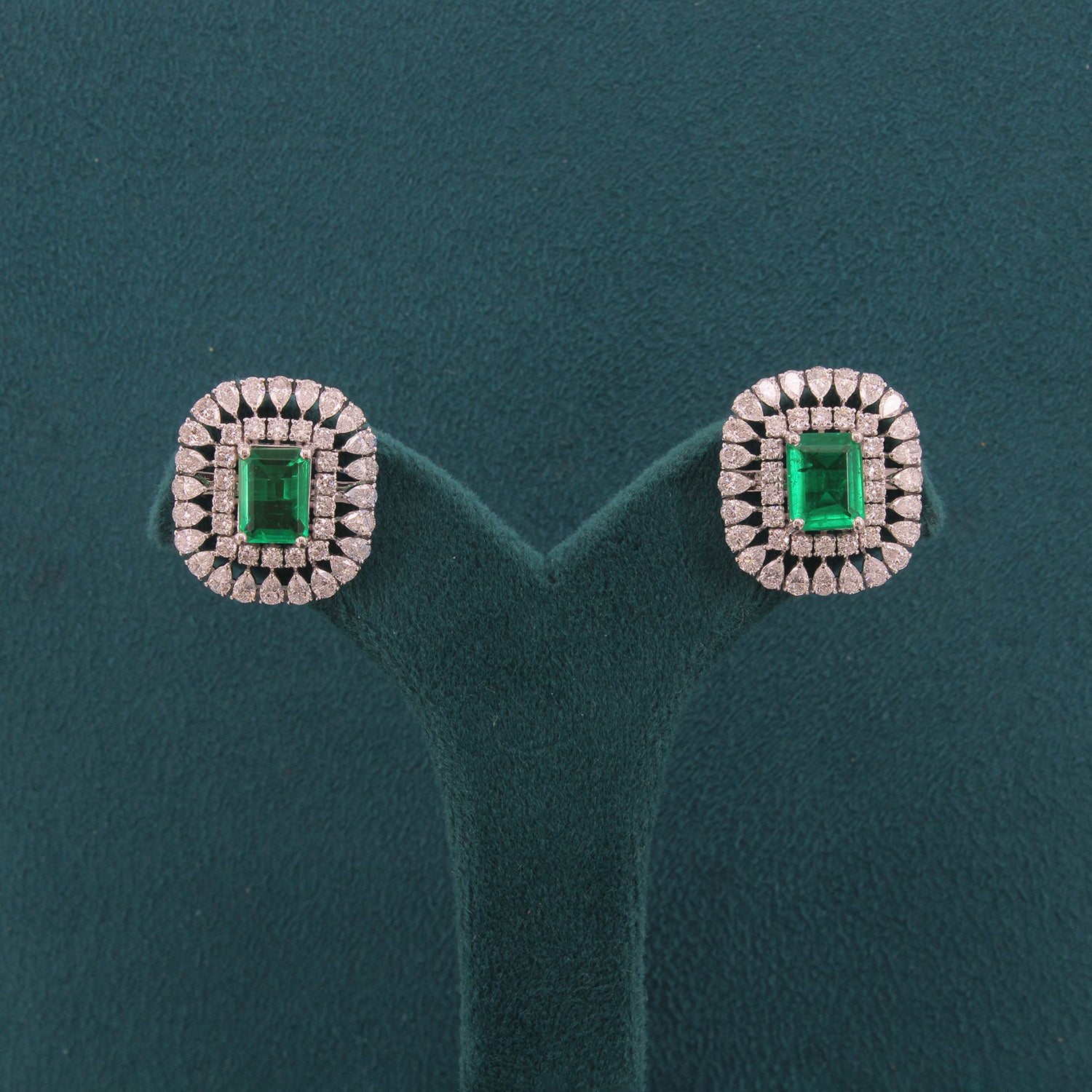 Calista Prism Diamond Earrings