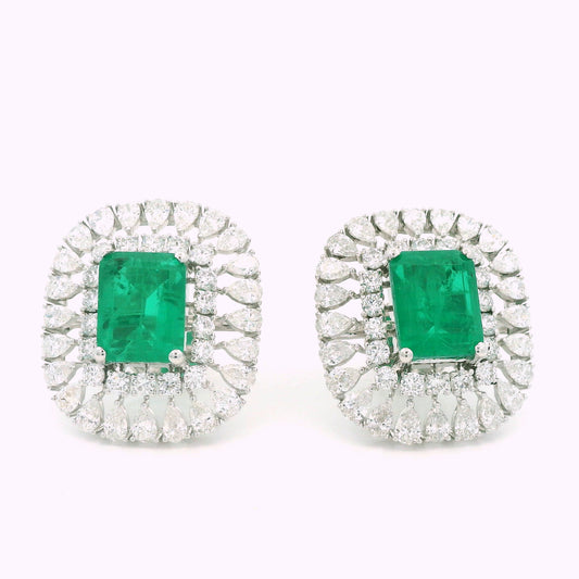 Calista Prism Diamond Earrings