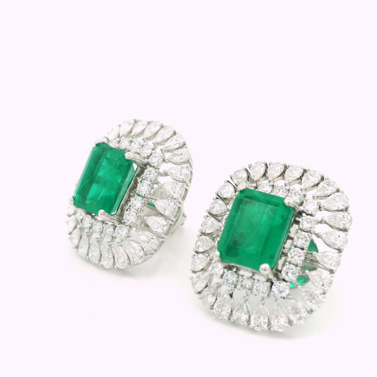 Calista Prism Diamond Earrings