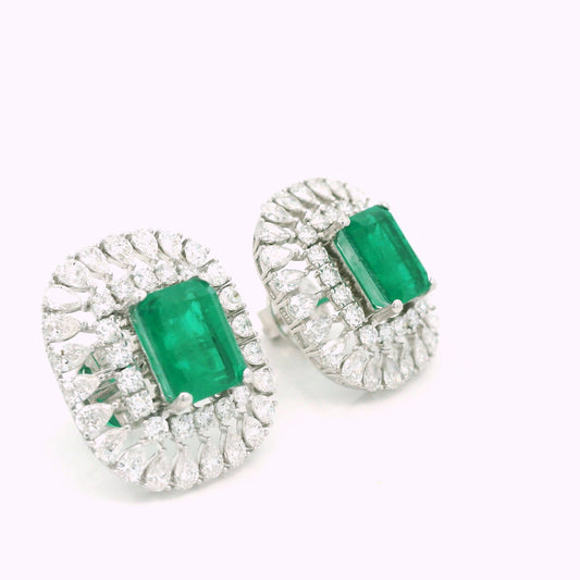 Calista Prism Diamond Earrings