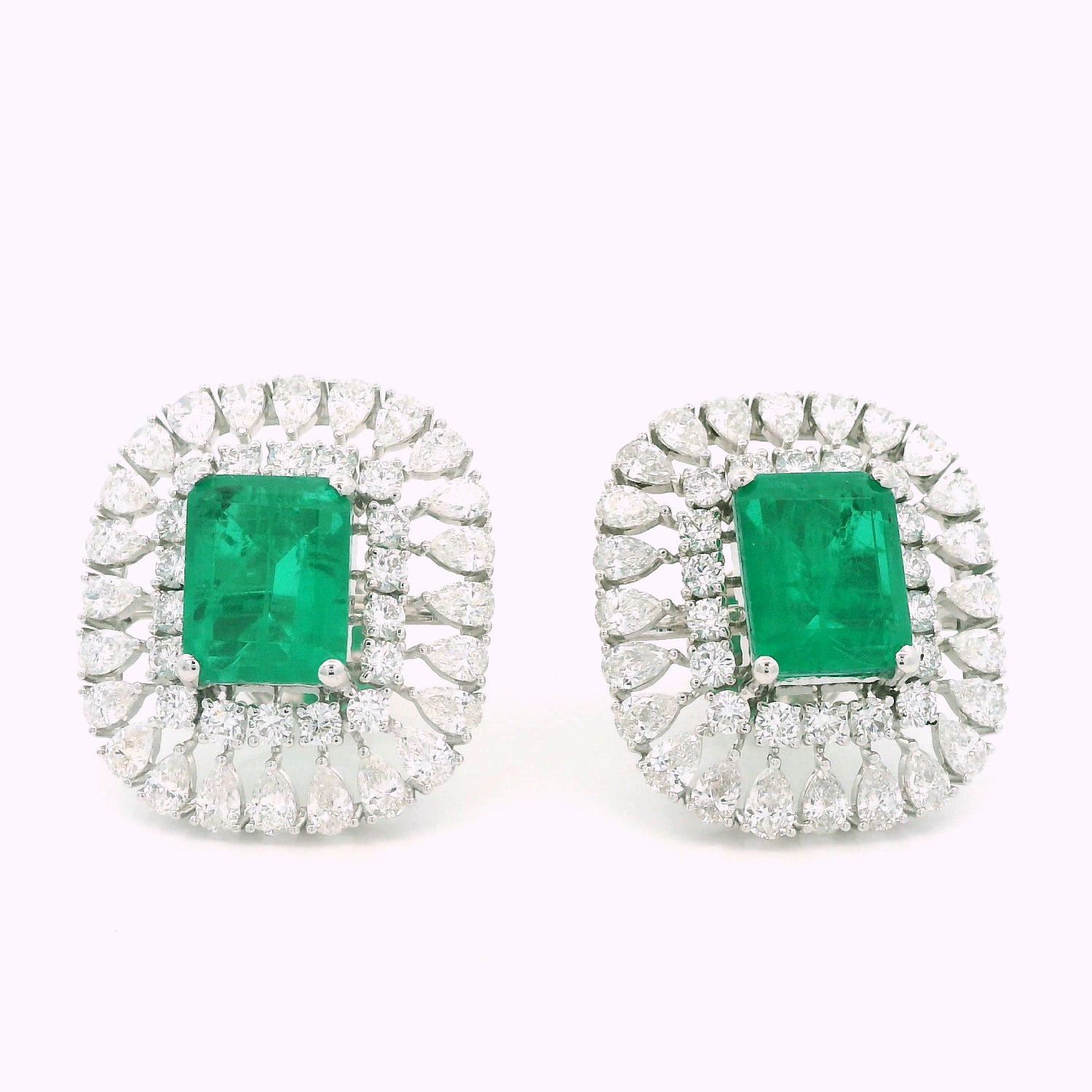 Calista Prism Diamond Earrings