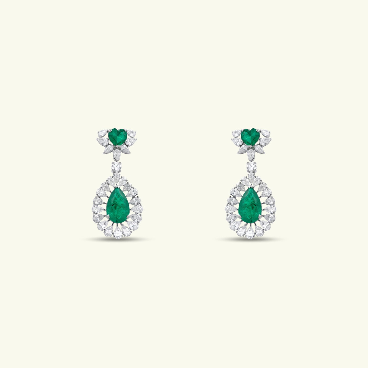 Arvaya Flame Diamond Earrings