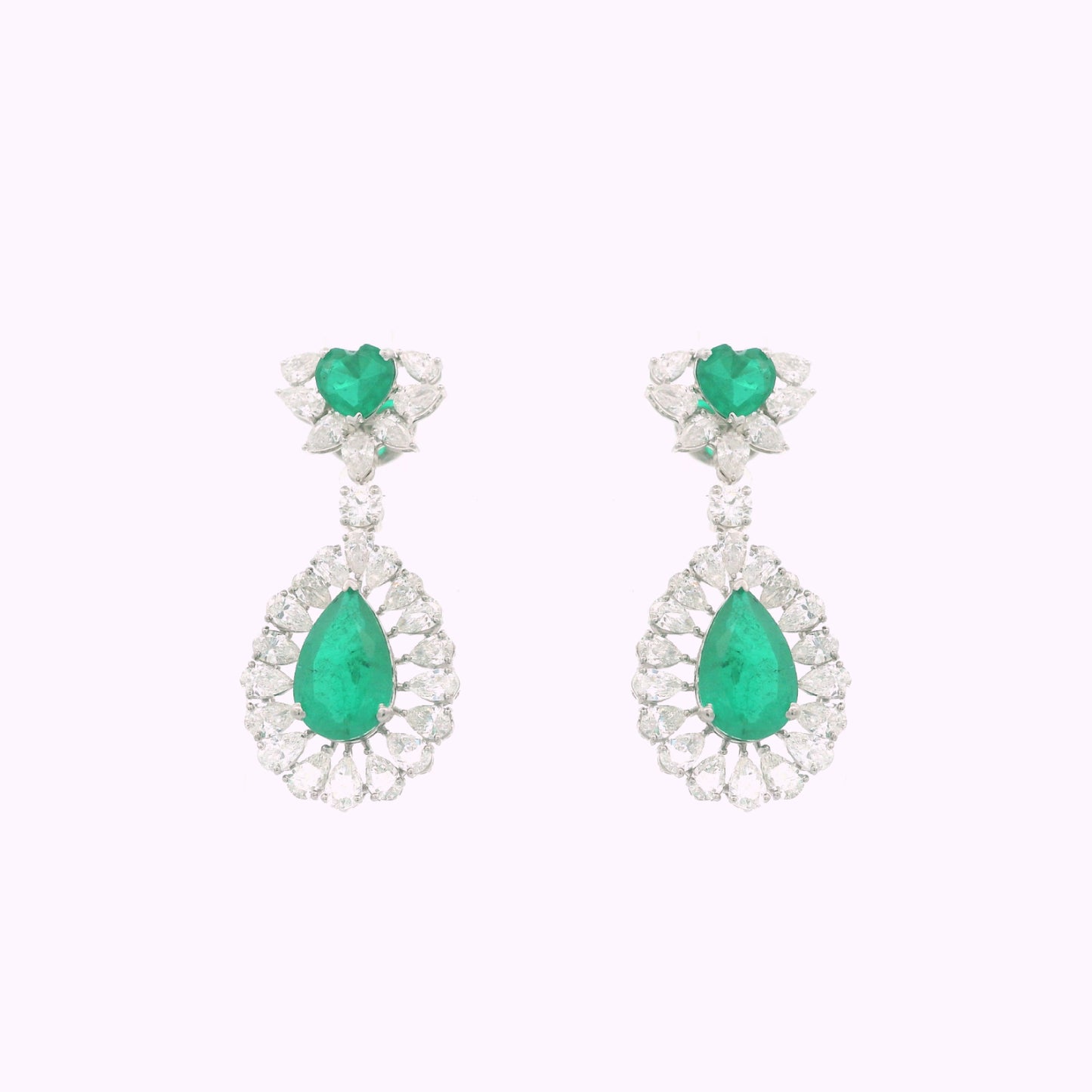 Arvaya Flame Diamond Earrings