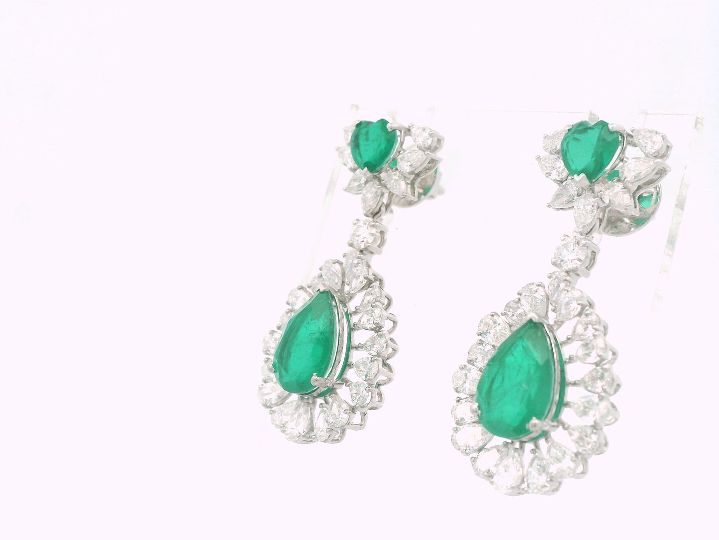Arvaya Flame Diamond Earrings