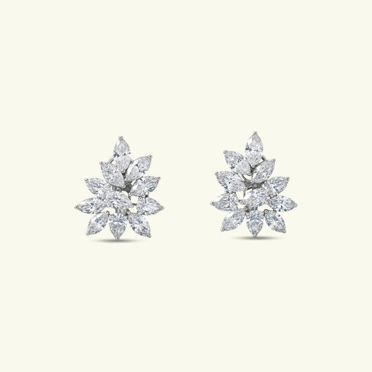 Kaia Contour Diamond Earrings