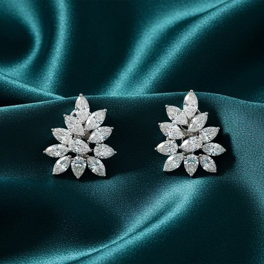 Kaia Contour Diamond Earrings