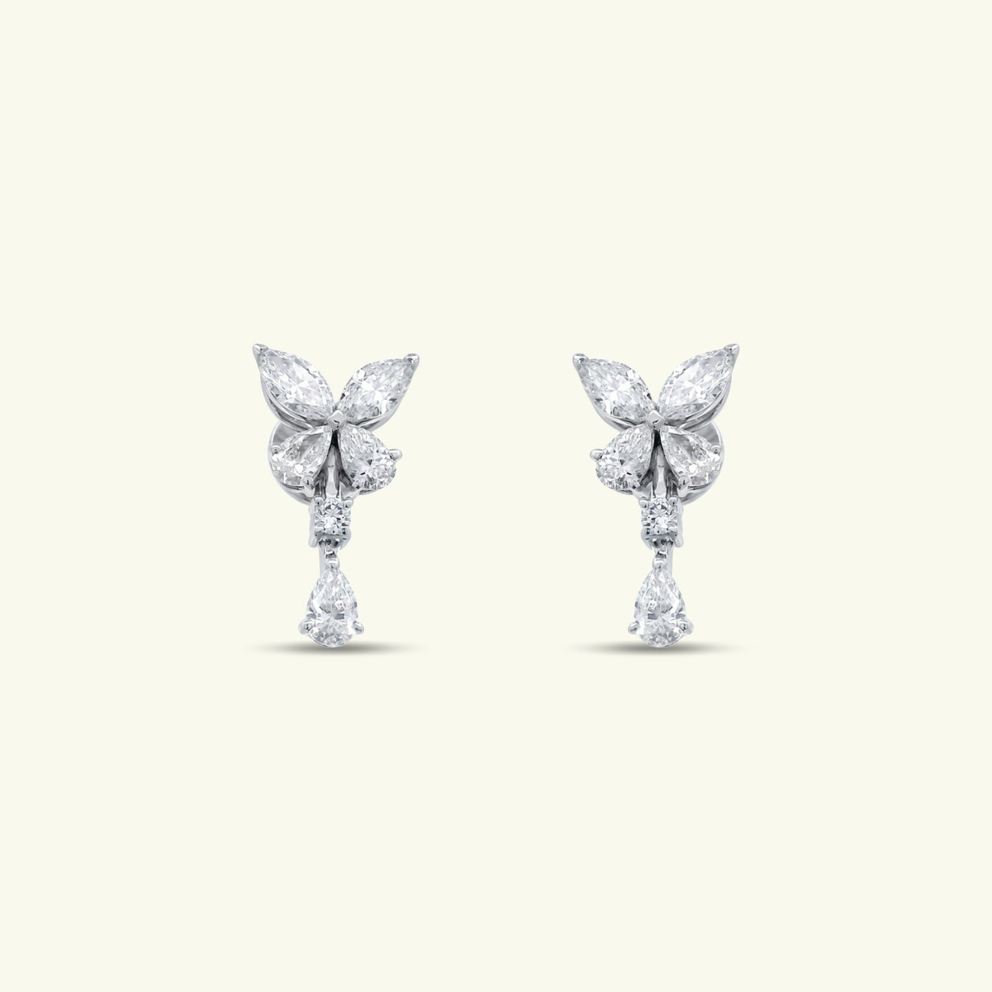 Alina Icon Diamond Drop Earrings