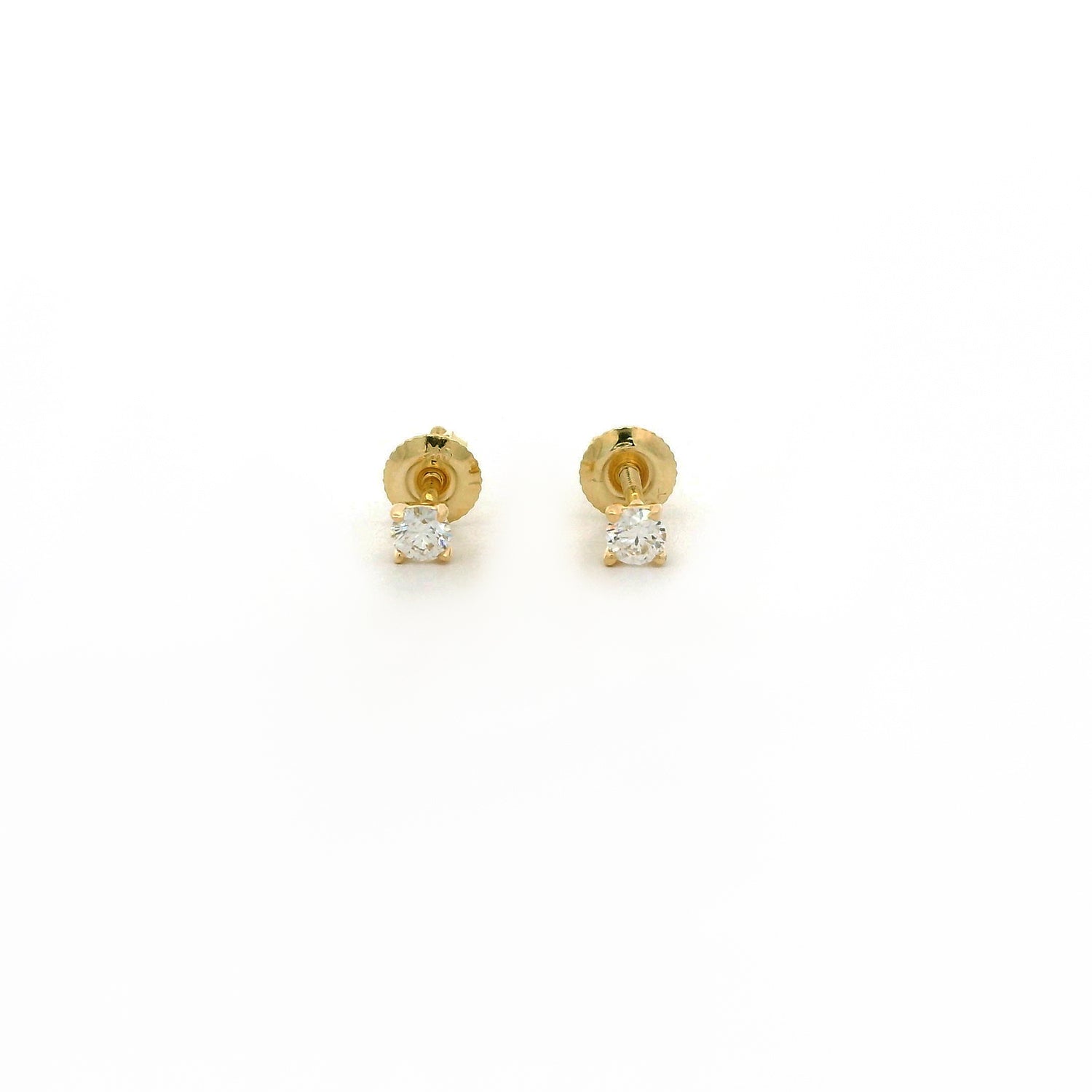 Liora Solitaire Diamond Earrings