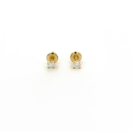 Liora Solitaire Diamond Earrings