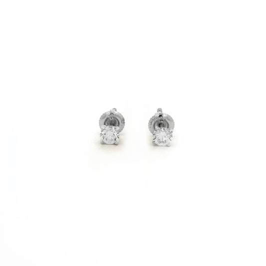 Velyn Solitaire Diamond Earrings