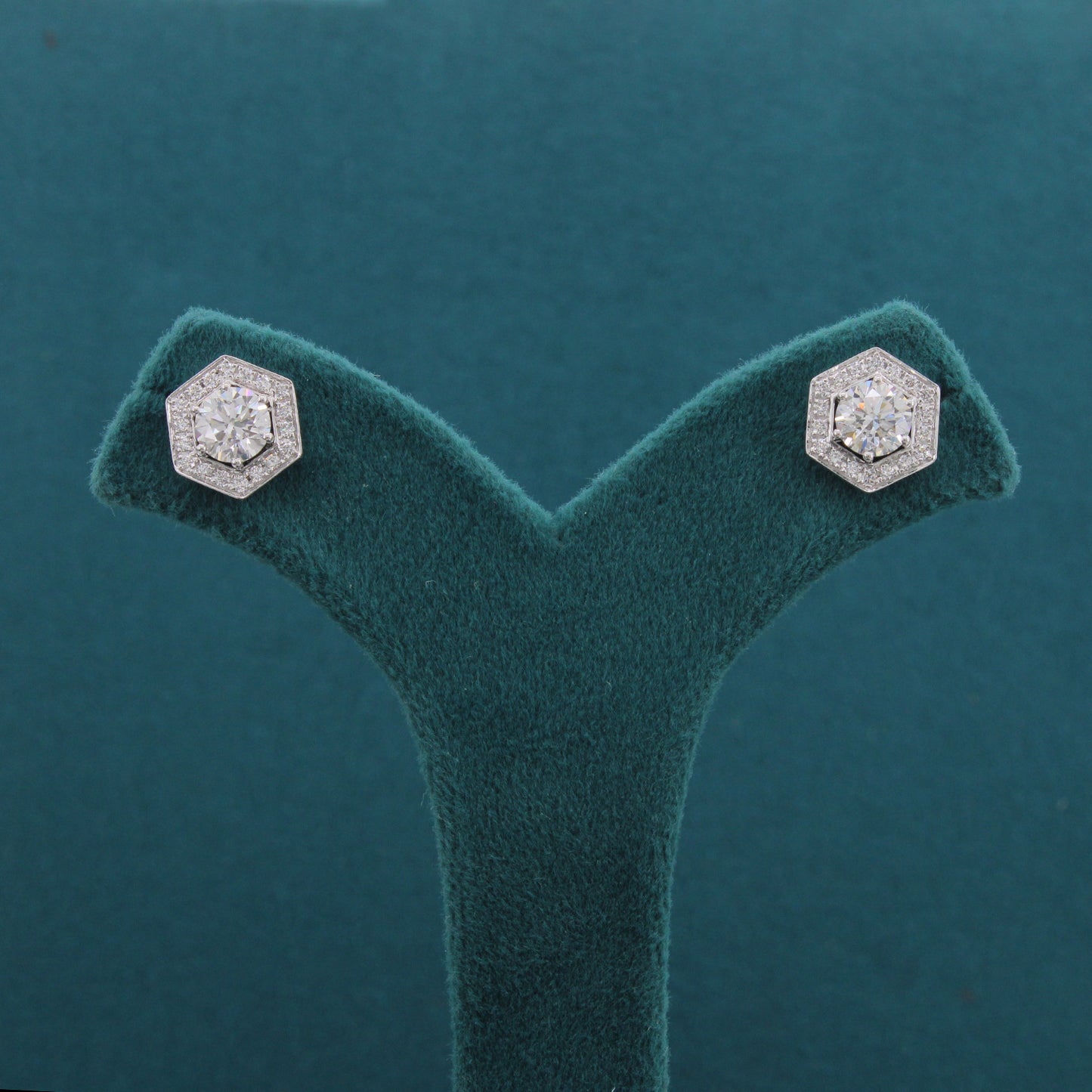 Lyssia Grace Diamond Solitaire Earrings