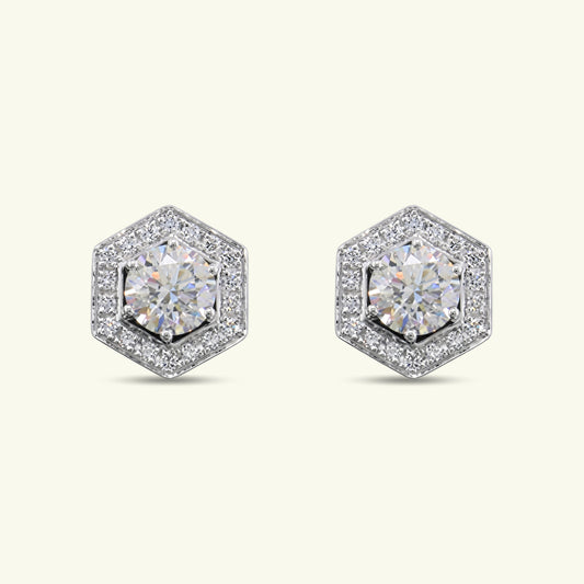 Lyssia Grace Diamond Solitaire Earrings