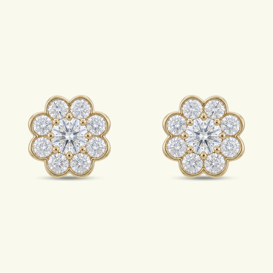 Fiora Bloom Diamond Earrings