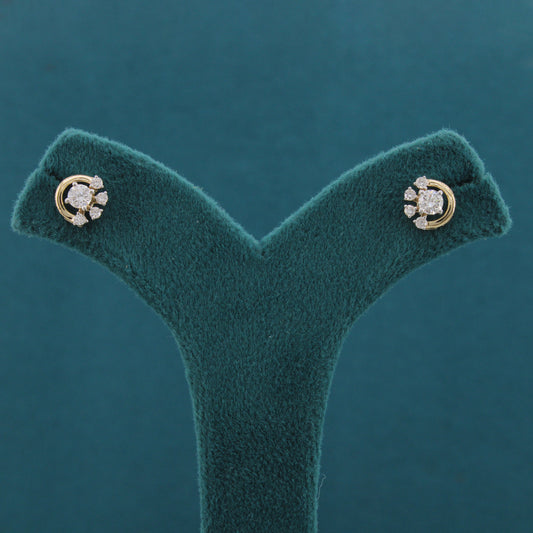 Vionne Rise Diamond Modern Earrings