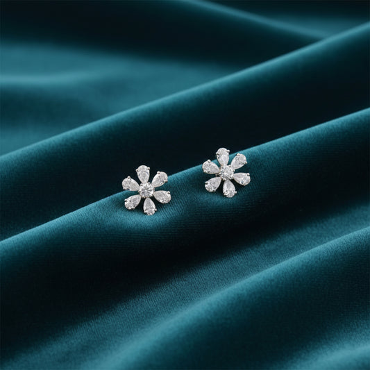 Elayna Bloom Diamond Classic Earrings