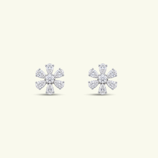 Elayna Bloom Diamond Classic Earrings