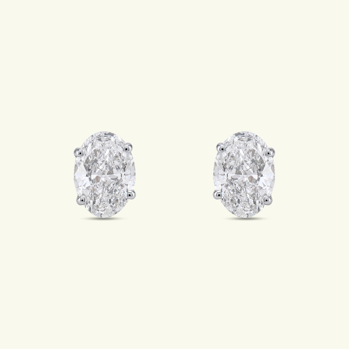 Selene Wave Diamond Classic Earrings