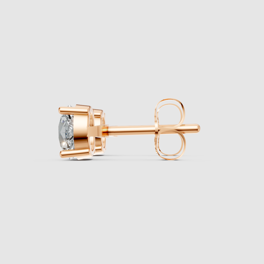 Elenya Curve Diamond Earrings
