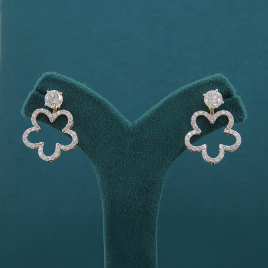 Alira Twine Diamond Earrings
