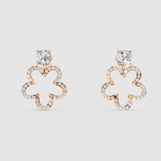 Alira Twine Diamond Earrings
