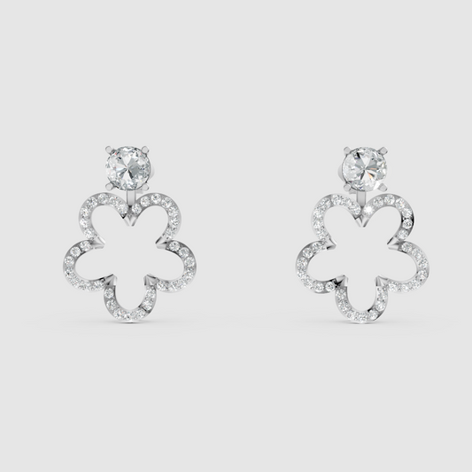 Alira Twine Diamond Earrings