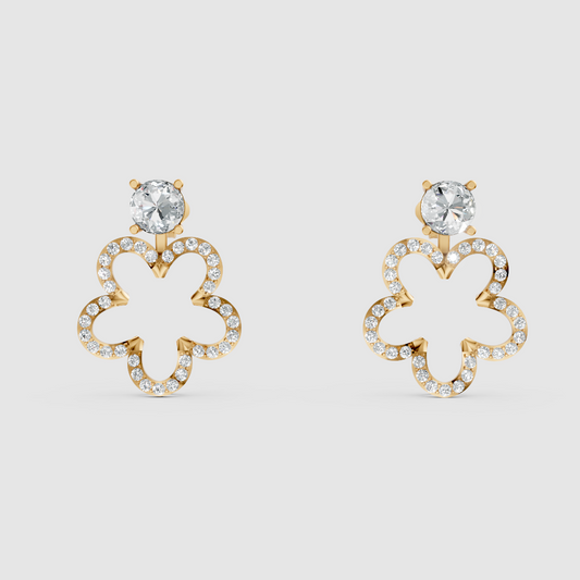 Alira Twine Diamond Earrings