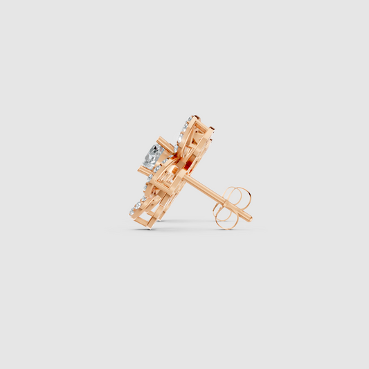 Alira Twine Diamond Earrings