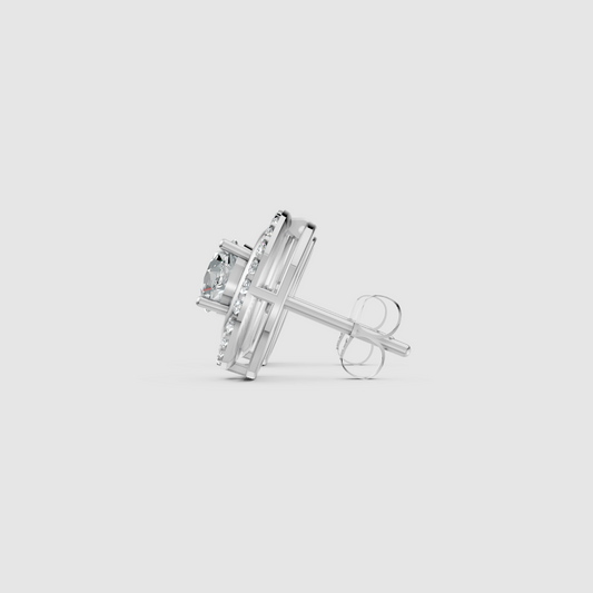 Aurelia Solitaire Jacket Earrings