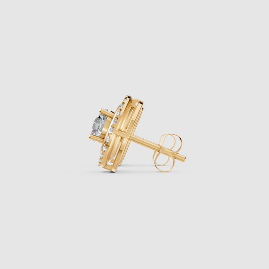 Aurelia Solitaire Jacket Earrings