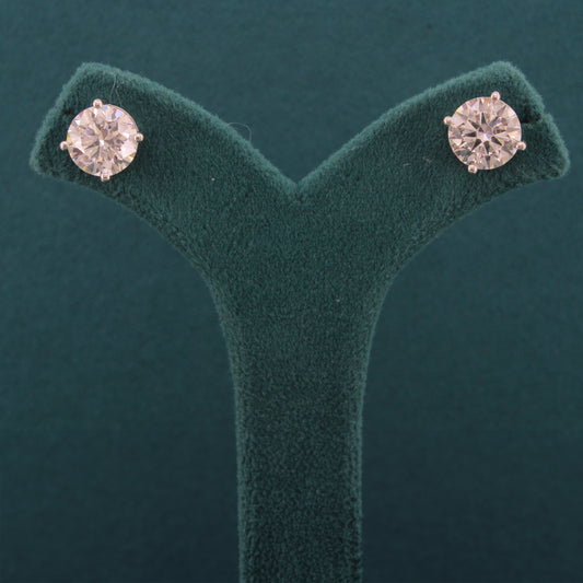 Vionne Crest Diamond Classic Earrings