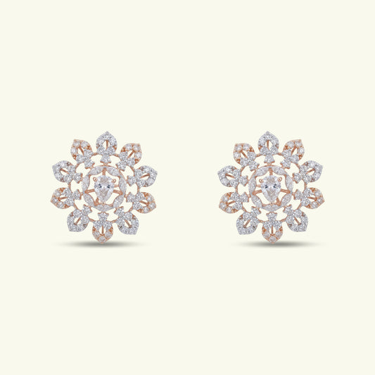 Aurelia Arc Diamond Classic Earrings