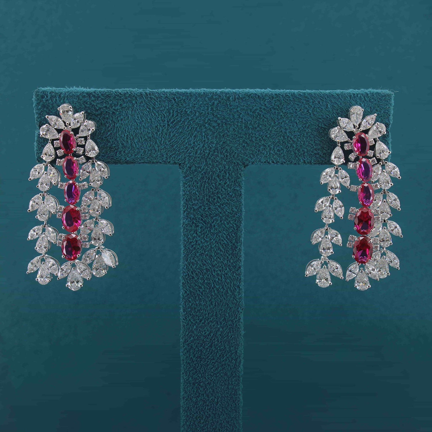 Celestia Rise Diamond Chandelier Earrings
